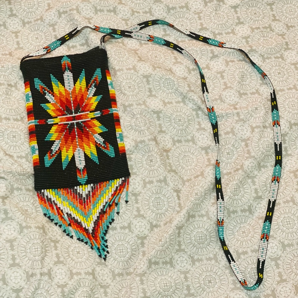 Beaded crossbody